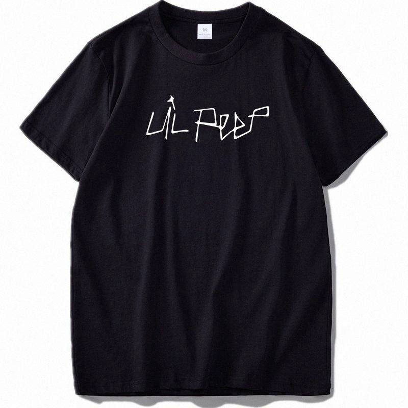 

Черная футболка Lil Peep Logo футболки Лил Пип унисекс