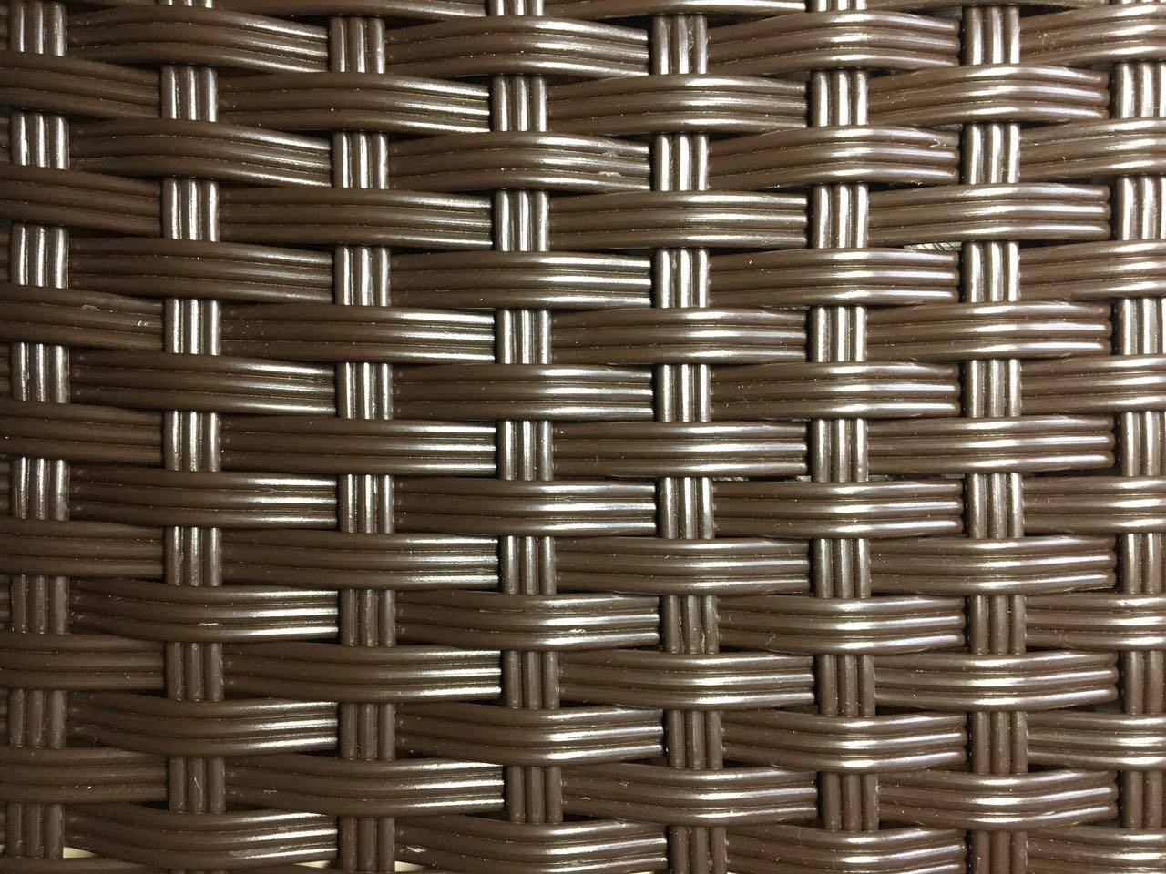 

Штучний ротанг для виготовлення садових меблів Aura "полоска-3" 8мм*1,3мм бухтами 5кг темно-корич.