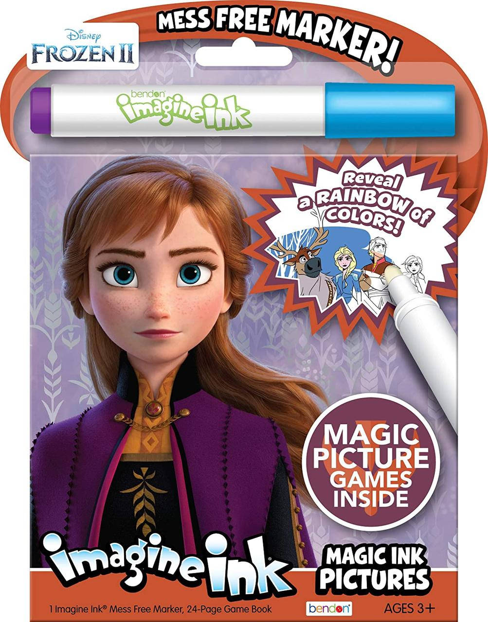 

Набор магический маркер и раскраска 24 страниц игр. Surprise Imagine Ink Magic, Bandon из США