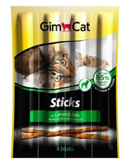 

GimCat Sticks Lamb und Geflugel- колбаски для кошек с ягненком и птицей 4шт