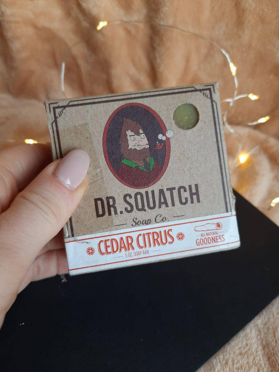 

DR SQUATCH cedar citrus мыло для мужчин по уходу за бородой / для стимуляции роста бороды
