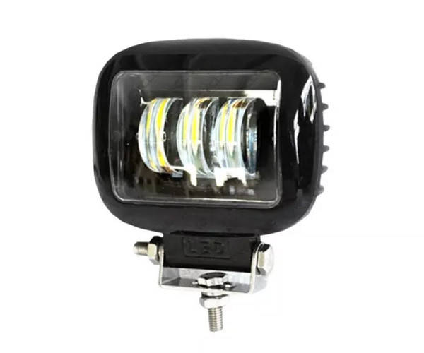 

Светодиодная LED лед фара ближнего света 30W (линза) прямоугольная черная мощная