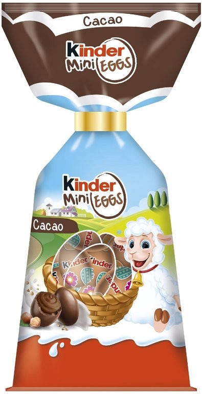 

Шоколадные мини-яйца с шоколадной начинкой Киндер Kinder Mini Eggs Cacao 100 г