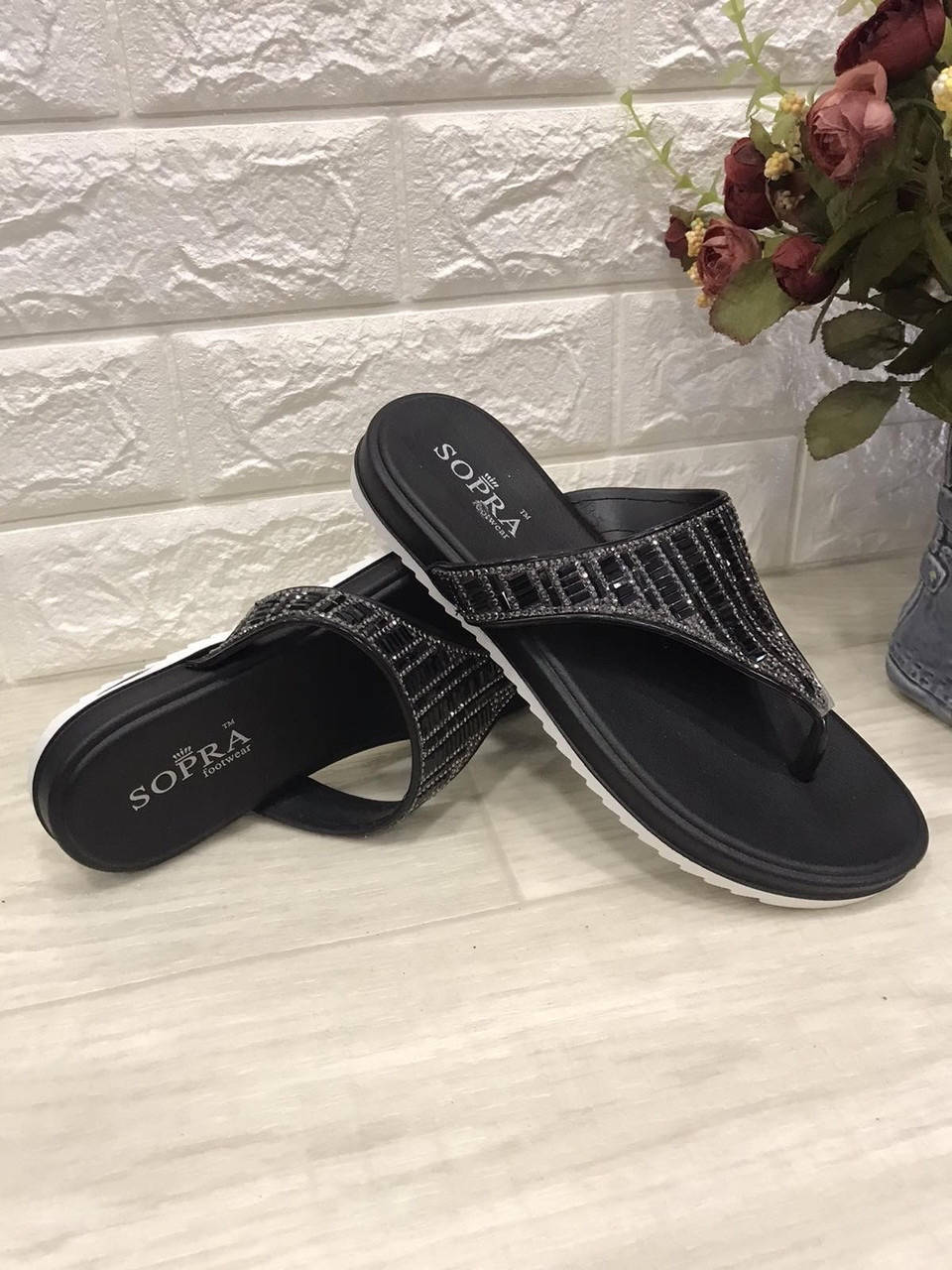 

Шлепки женские силиконовые летние ,SOPRA.