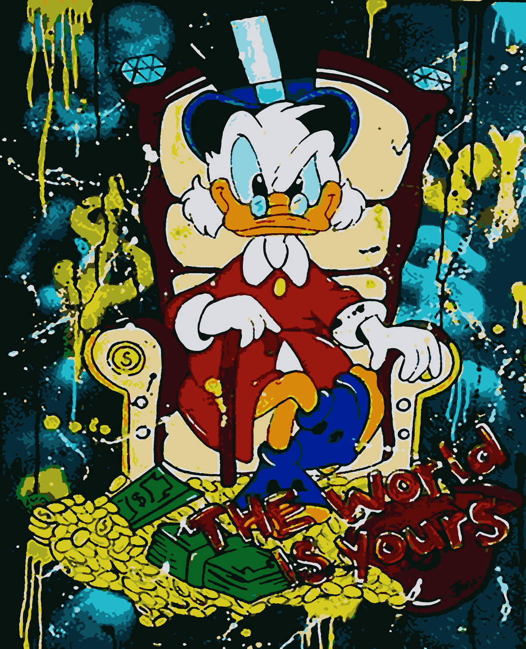 

Картина по номерам Скрудж Макдак Artissimo 40*50 PN2010