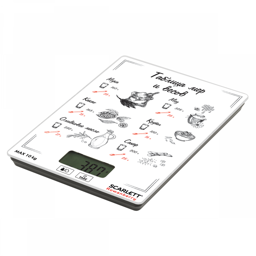 

Весы кухонные Scarllet SC-KS57P95 (Скарлетт)