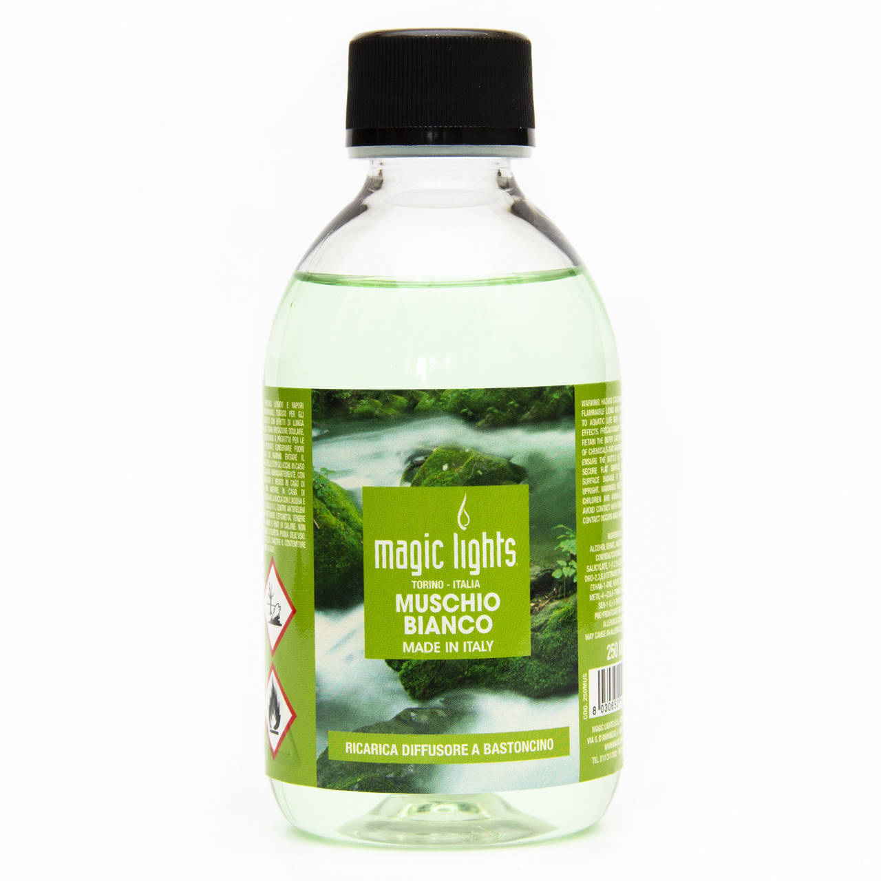 

Наполнитель для аромадиффузора Magic Lights Белый мускус, 250 мл (250MUS)