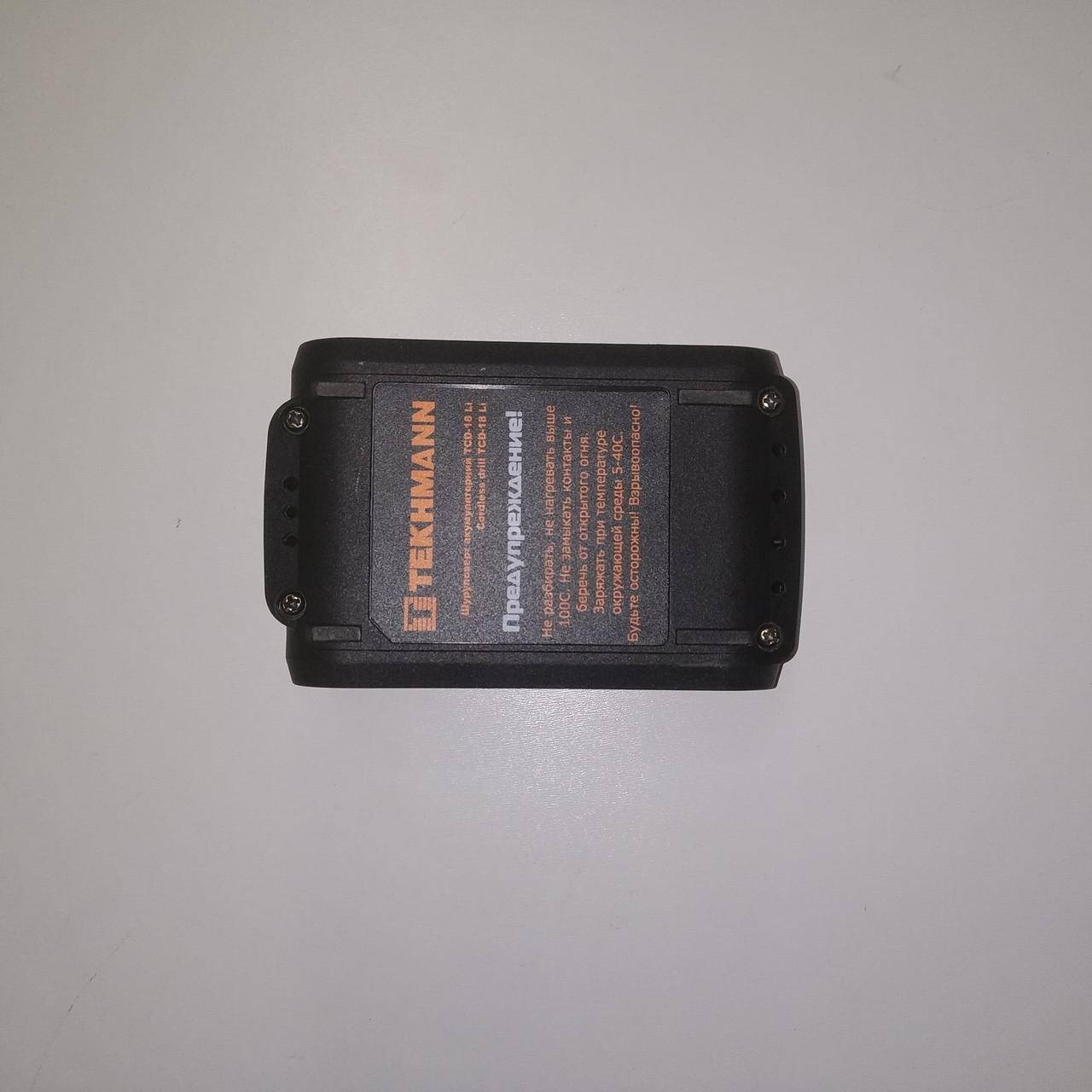 

Аккумулятор шуруповерта Tekhmann TCD-18 Li