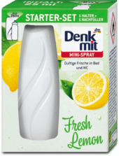 

Denkmit mini-spray Fresh Lemon Спрей освежитель настенный + запаска Свежесть лимона 25 мл