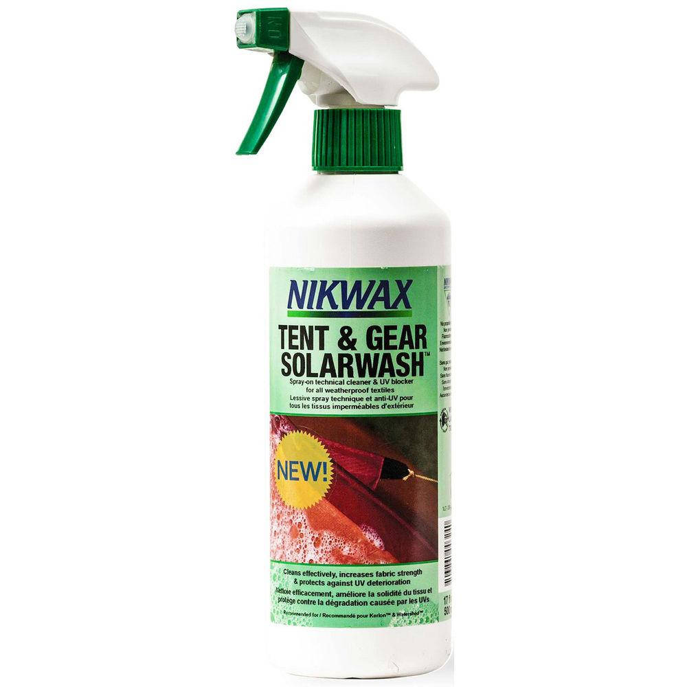 

Водоотталкивающий спрей Nikwax Tent & Gear SolarWash 500 мл