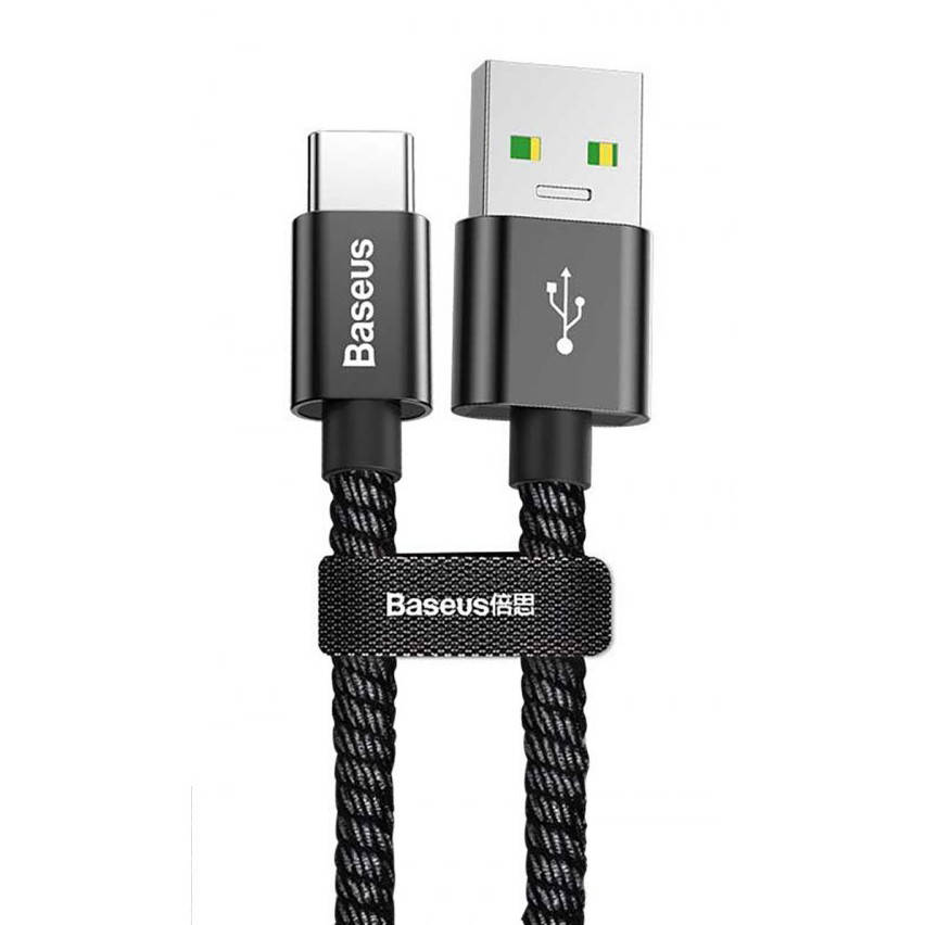 

MicroUSB кабель 3A Baseus Halo Data Micro USB to USB (0.25m), Черный