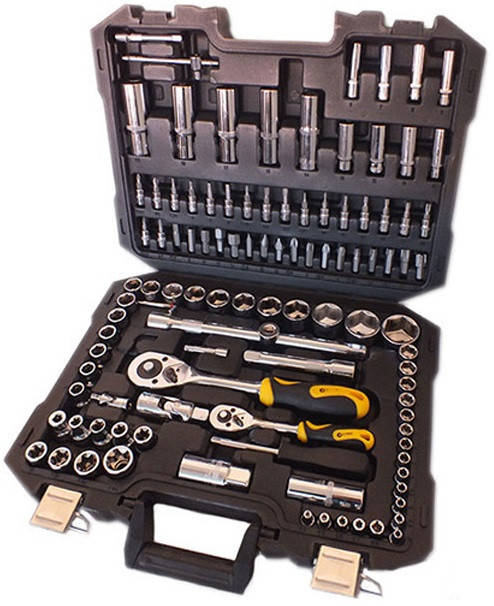 

Набор инструментов профессиональный Сталь 108 единиц