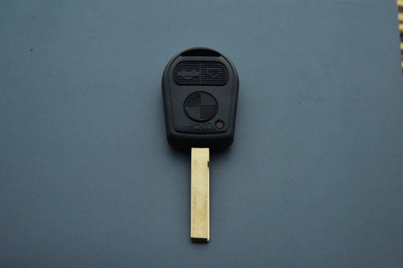 

Корпус авто ключа для BMW E46 (БМВ) 3 кнопки, лезвие HU 92