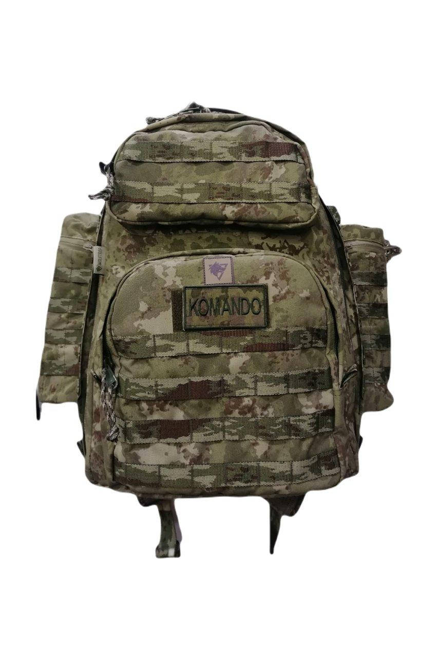 

Тактический рюкзак Wolftrap 80 литров Турция с системой Molle, Хаки