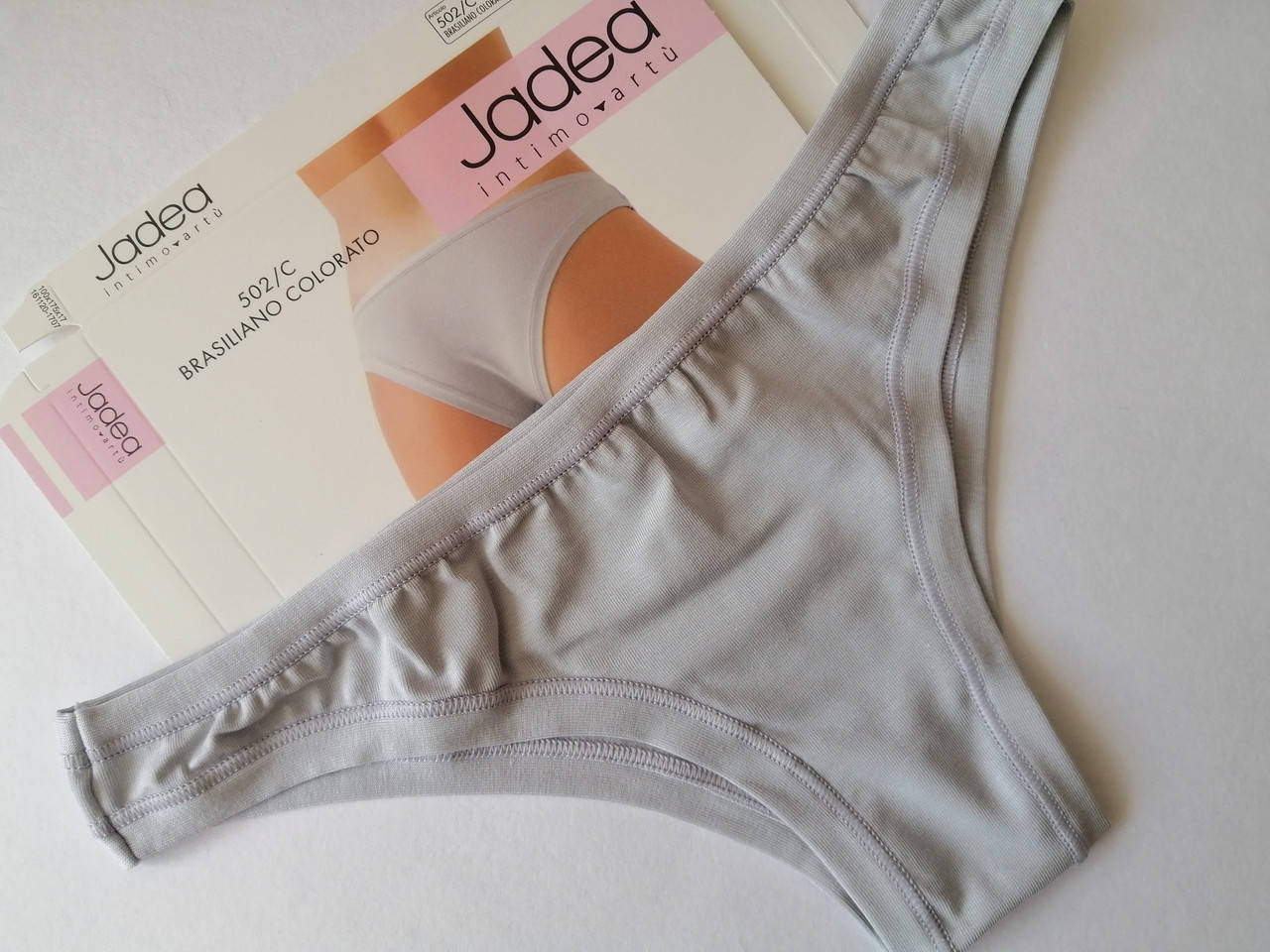 

Трусы бразилиана Jadea 502 M, Светло-серый