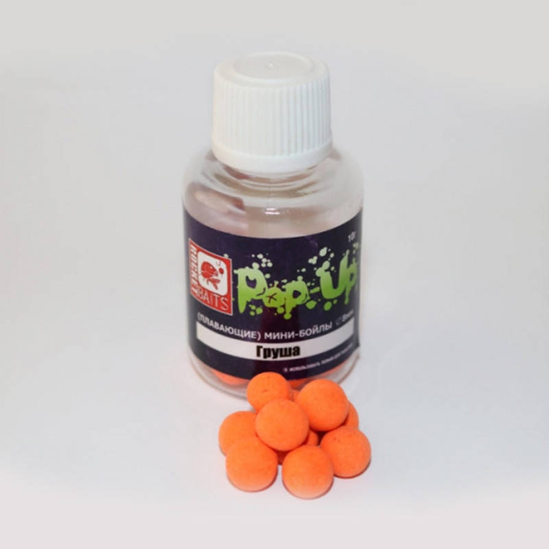 

Бойлы плавающие Груша 8мм Rocket Baits 10г