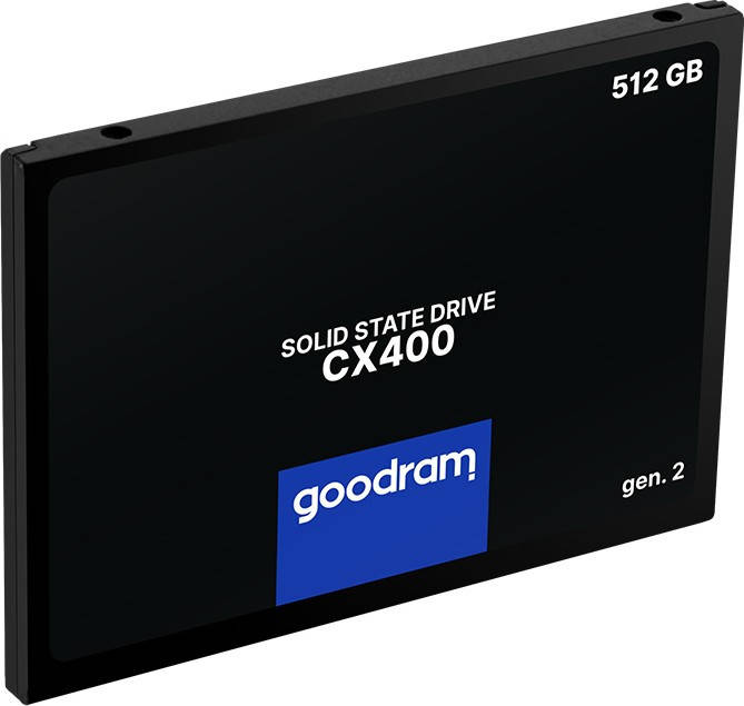 

Накопитель SSD 512GB GOODRAM CX400 Gen.2 2.5" SATAIII 3D TLC (SSDPR-CX400-512-G2)