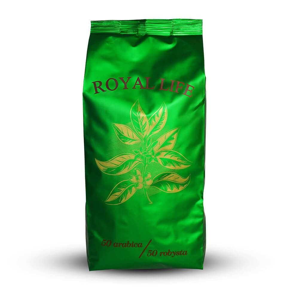 

Кофе Royal Life (50% Арабика, 50% Робуста) в зернах 1 кг