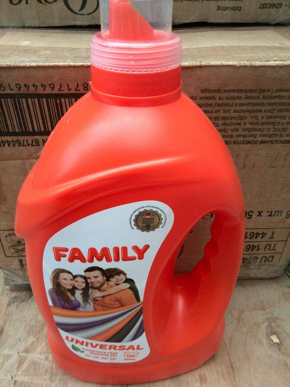 

Гель для стирки For my family universal 4 л. 100 стирок