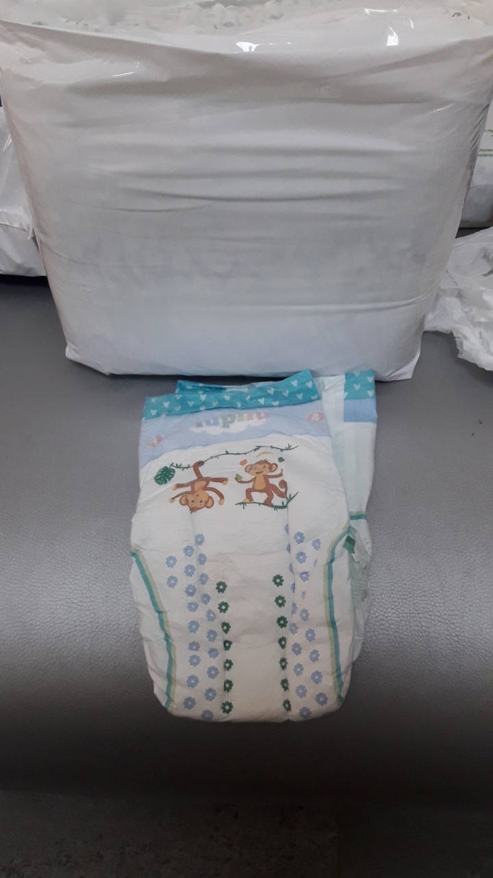

Подгузники Lupilu soft&dry 4 (8-17кг) 30шт (белая пачка из мегапака), Белый