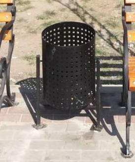 

Урна металлическая 25л