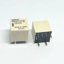 

Реле G8ND-27UR 12VDC Omron 8-контактное двойное реле