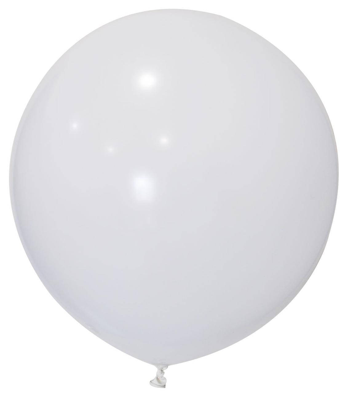 

Латексный шар пастель белый 24" Balonevi