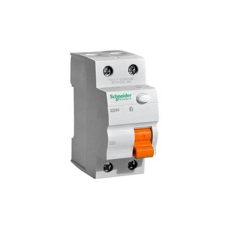 

УЗО Schneider Electric Домовой 2P 16А 10мА (AC)