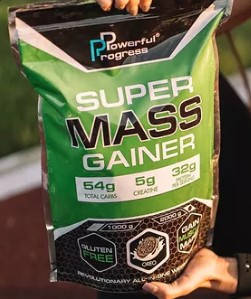 

Высокоуглеводный гейнер для набора веса Powerful Progress Super Mass Gainer 1000 г