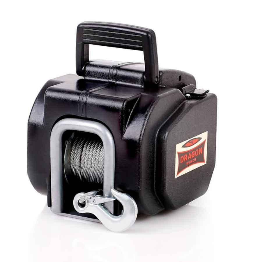 

Лебедка электрическая автомобильная переносная DRAGON WINCH DWP 3500