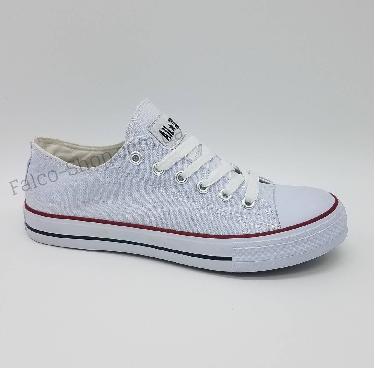 

Кеды женские белые All star (в стиле Convers) 38(23.8см), Белый