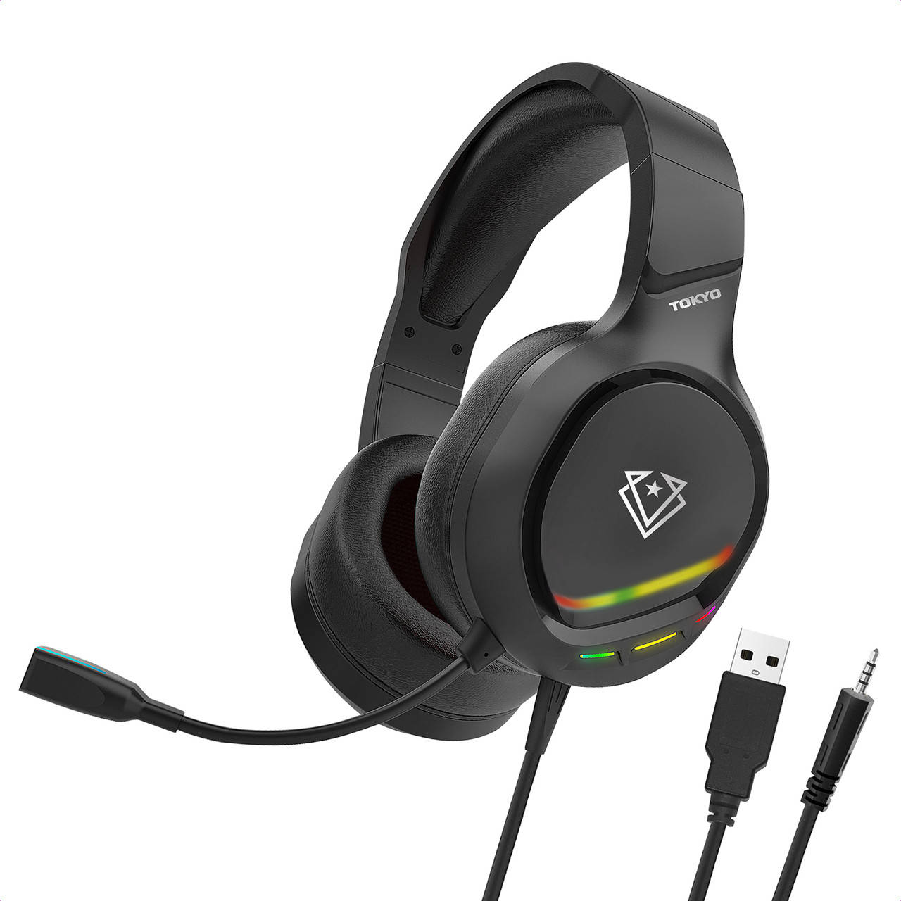 

Наушники Vertux Tokyo 7.1 Mini Jack 3.5мм Black, Черный