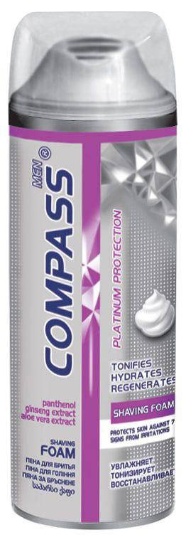 

Пена для бритья Compass 200мл Platinum Protection