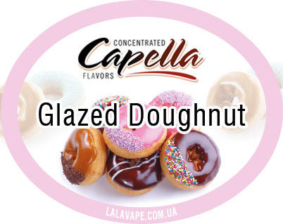 

Ароматизатор Capella Glazed Doughnut (Пончик в глазури) 10мл