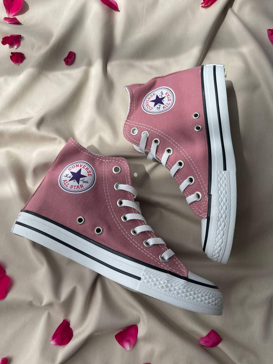 

Кросівки жіночі Converse Chuck Taylor All Star Hi ‘Pink’ / кроссовки женские конверс 38, Розовый