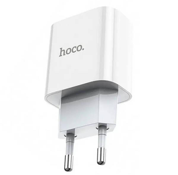 

Блок питания Hoco C76A Plus Быстрая зарядка QC 3.0 Type-C 2.0 20W, Белый
