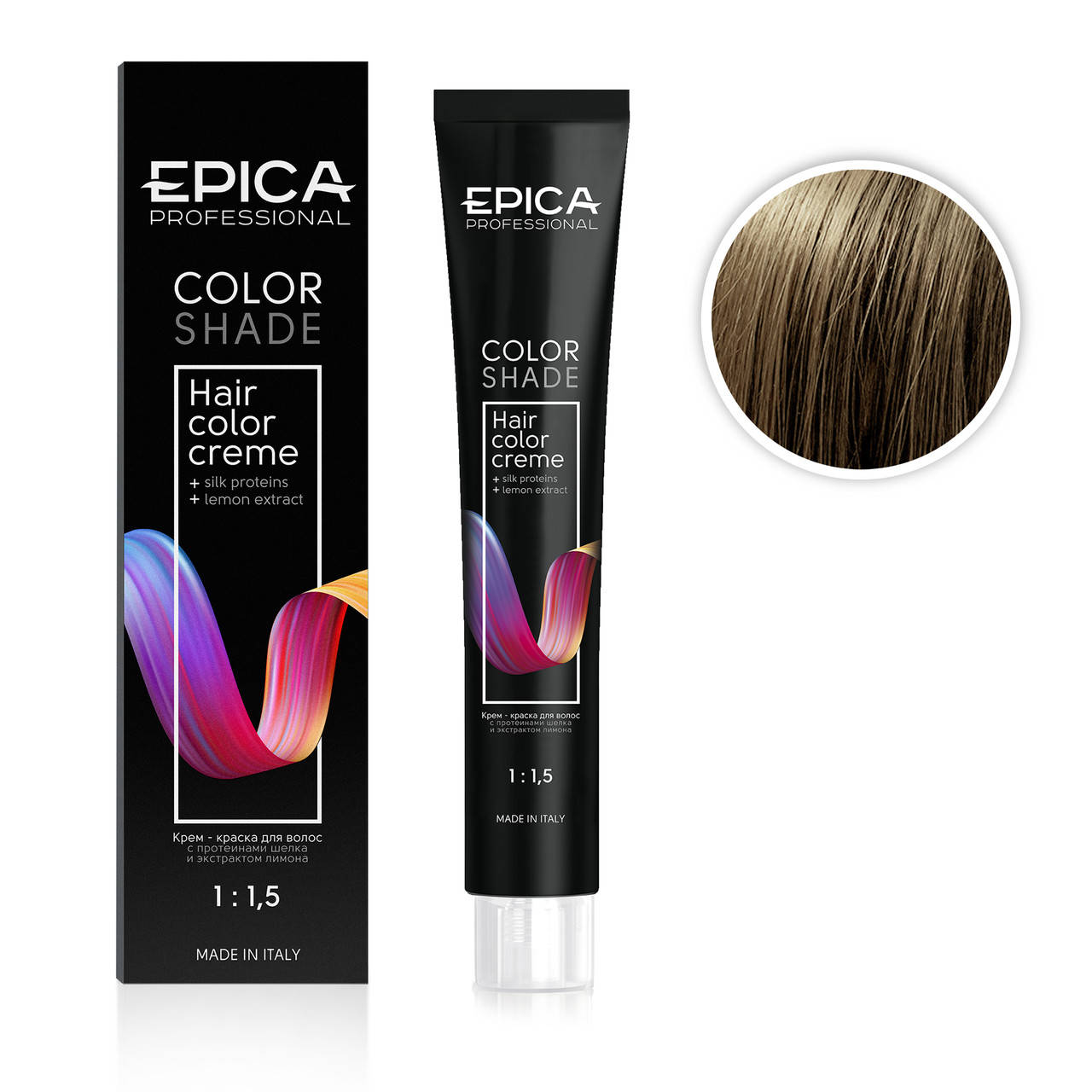 

Стойкая крем-краска EPICA HAIR COLOR CREAM 9.13 Блондин песочный 100ml