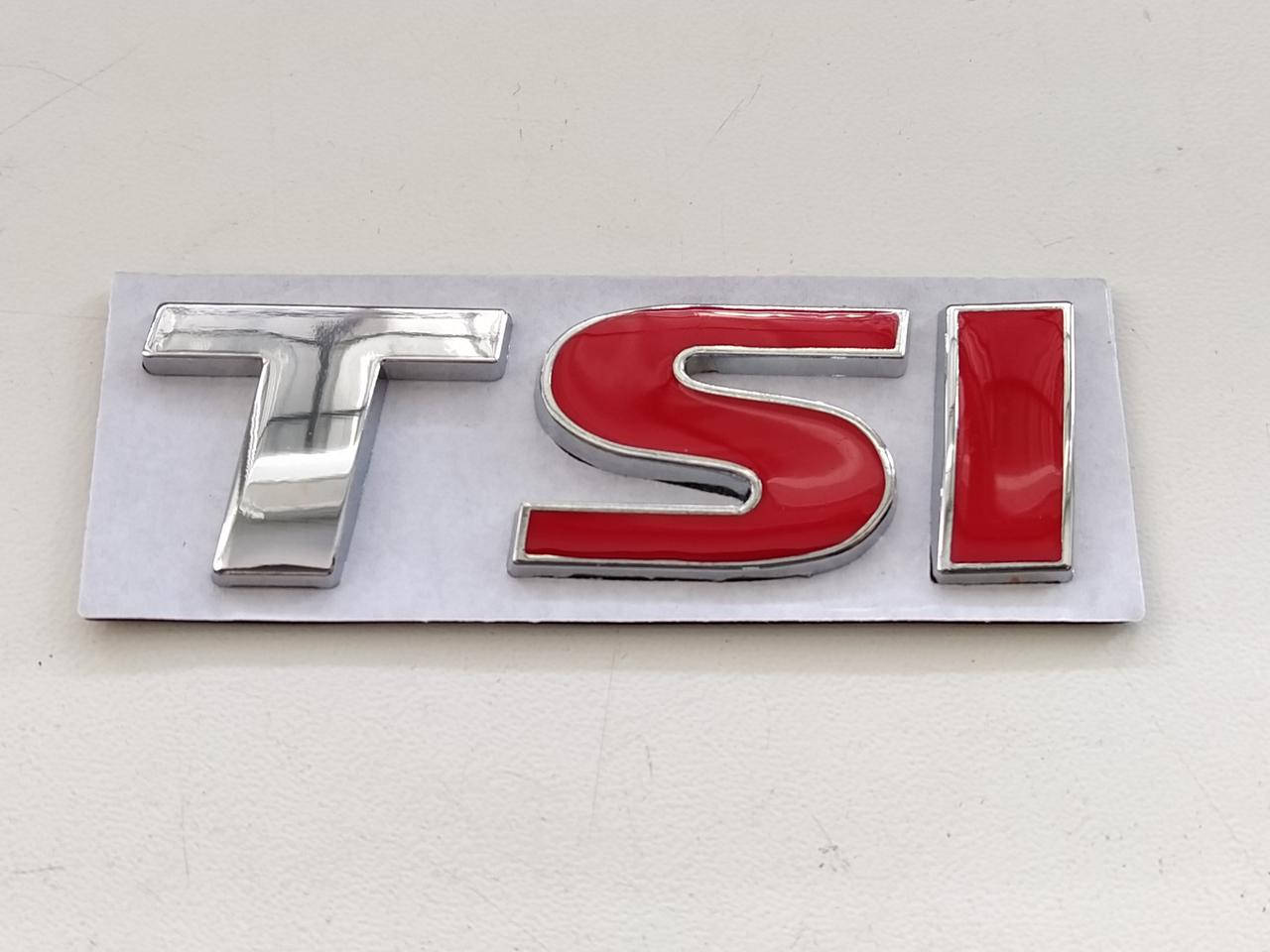 

Эмблема надпись багажника автомобиля Volkswagen TSI 24x75мм. VW Polo Golf 5 6 7 CC Passat B5 B6 Bora