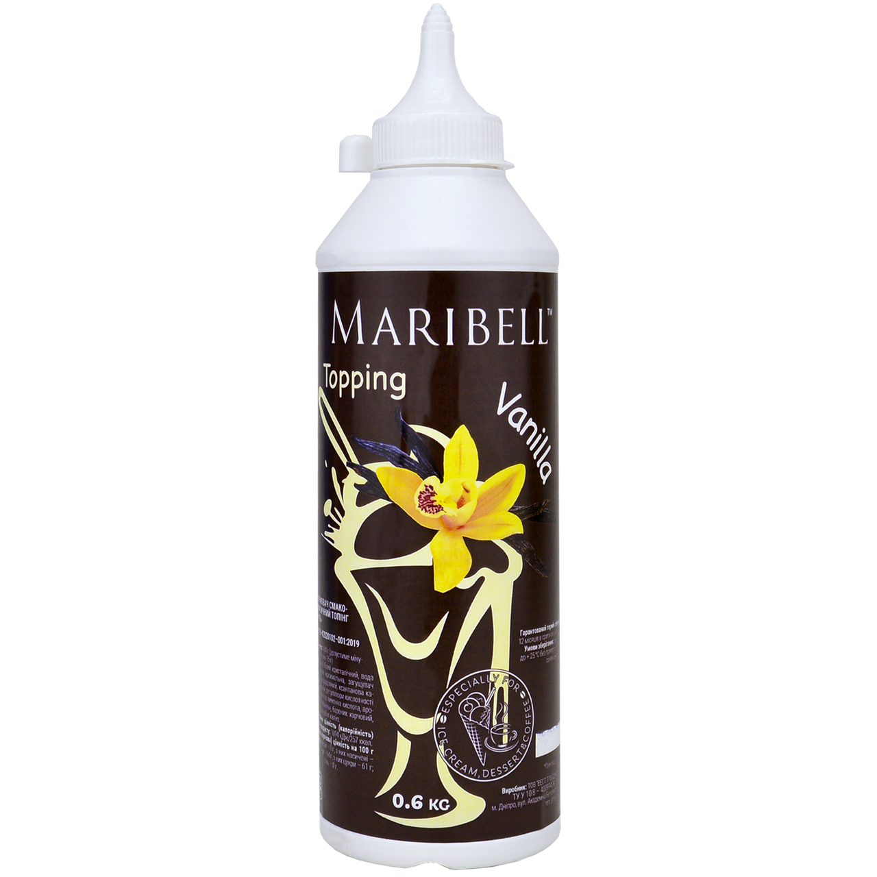 

Топпинг Maribell «Ваниль» 600 мл