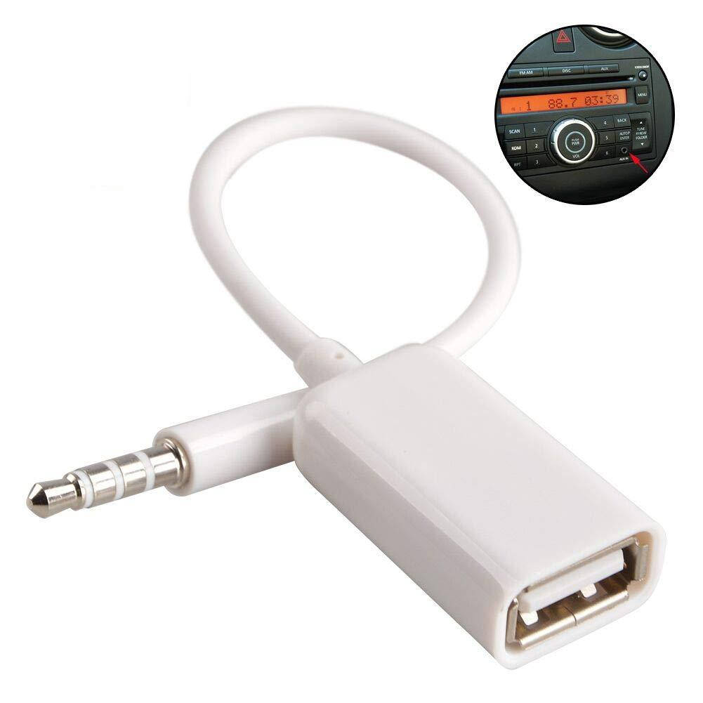 

Кабель-переходник 4pin Jack 3.5 мм - USB 2.0 LVK, к..B07A43-24, Белый