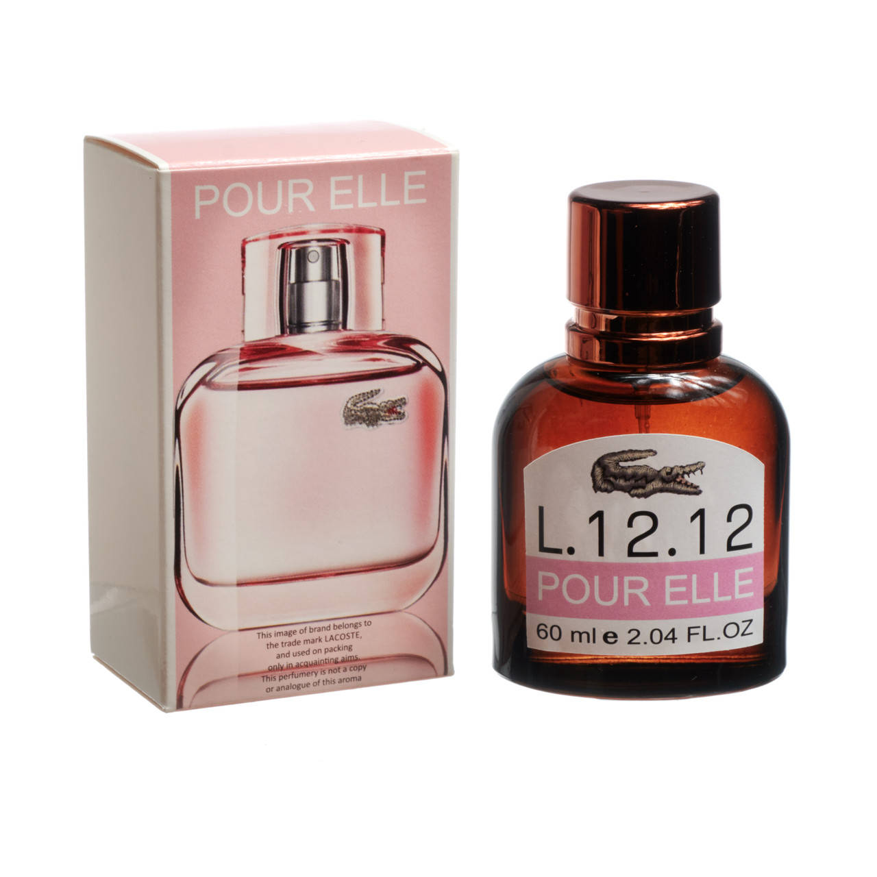 

Женский тестер VIP Lacoste Eau De L.12.12 Pour Elle 60 мл