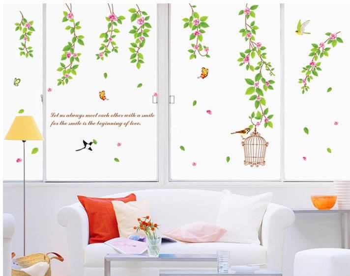 

Интерьерная декоративная виниловая наклейка на стену Весна AY9084