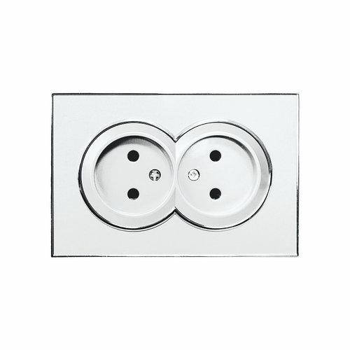 

Розетка RIGHT HAUSEN LAURA 2-а внутренняя белая HN-015091