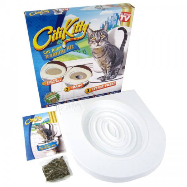 

Набор для приучения кошек к унитазу CitiKitty Cat Toilet Training Kit