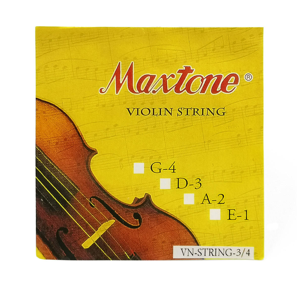 

Набор струн для скрипки MAXTONE VN STRING3/4