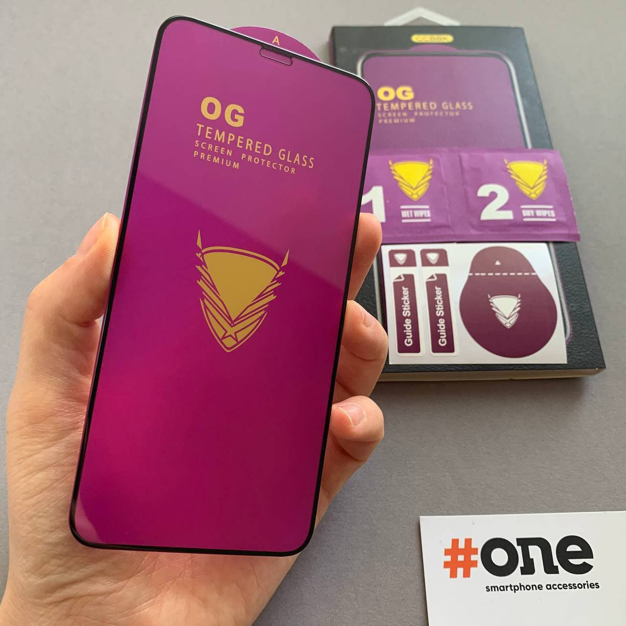 

Защитное стекло для iPhone 11 5D OG на весь экран стекло на телефон айфон 11 черное, Черный