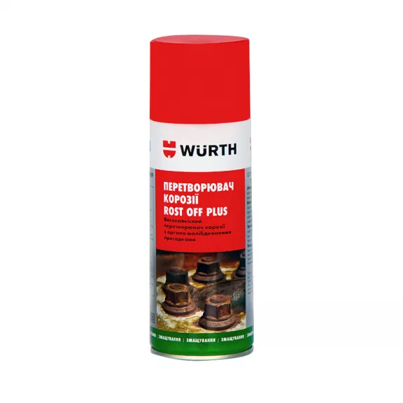 

Преобразователь ржавчины WURTH Rost Off Plus 400мл 175172