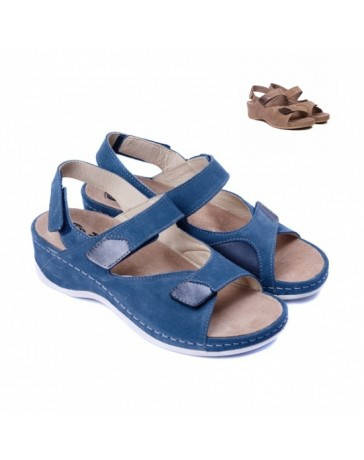 

Босоножки женские VESUVIO JEANS 785 Mubb, Синий