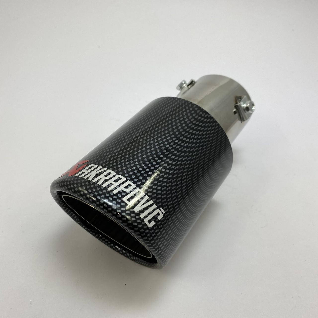 

Насадка наконечник глушителя Akrapovic АКРАПОВИЧ M 89186 48-60 mm тюнинг на выхлопную трубу глушитель уни