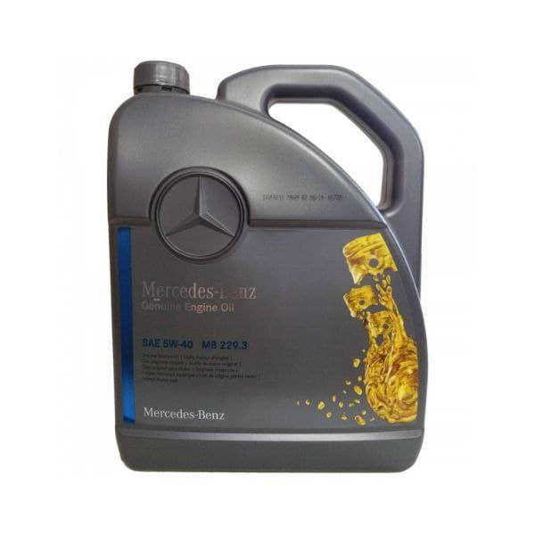 

Моторное масло Mercedes-benz 229.3 Engine Oil 5W-40 5л (A000989910213) ORG A000989910213